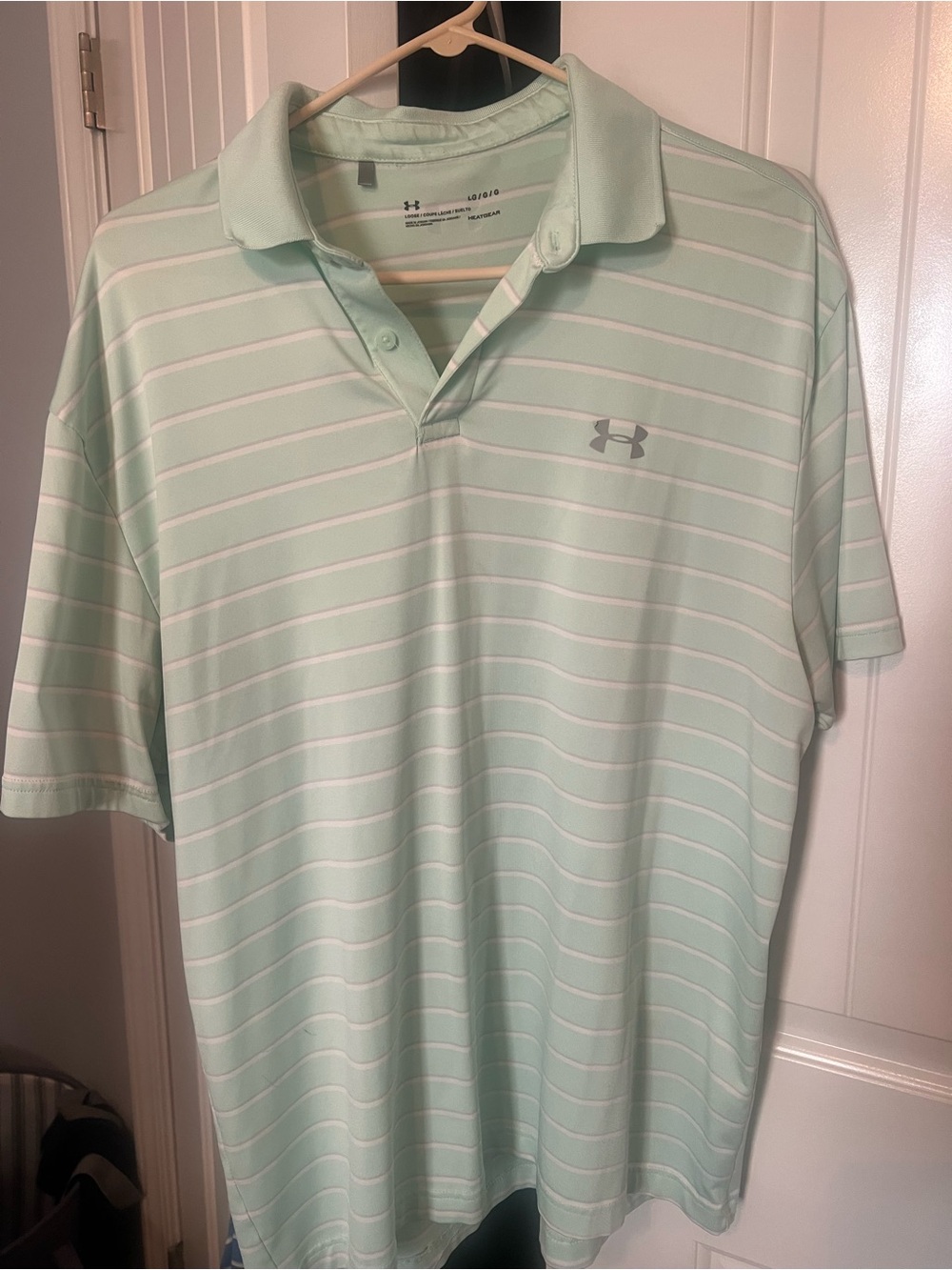 Mens Under Armor golf/polo shirt